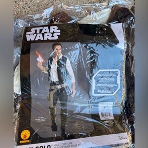 Disney Star Wars Han Solo Costume with Black and White